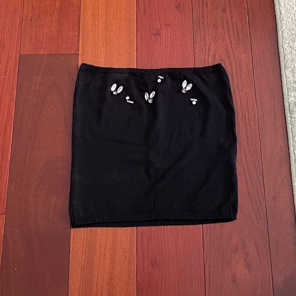 Cropped knit top from Zara
